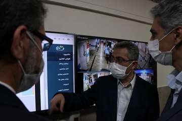 افتتاح مرکز پایش مراقبت‌های درمانی دانشگاه علوم پزشکی استان سمنان (MCMC) با حضور معاون درمان مقام عالی وزارت بهداشت  
